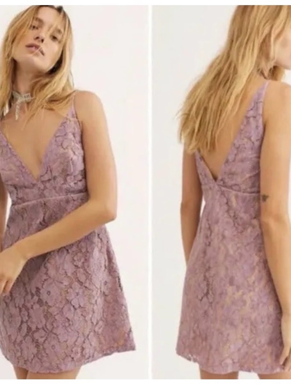 Free People Dangerous Love Mini Dress Size 8